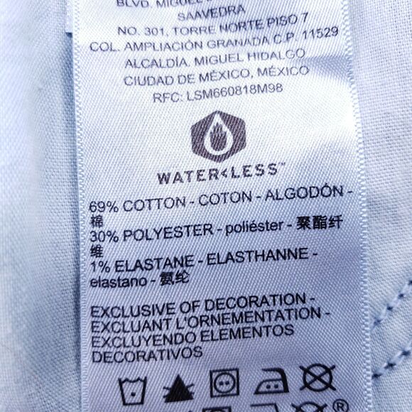 Levis Signature Jean Denim Cotton Women SZ 14 Blue Straight Stretch VTG Mid Rise - Picture 9 of 14